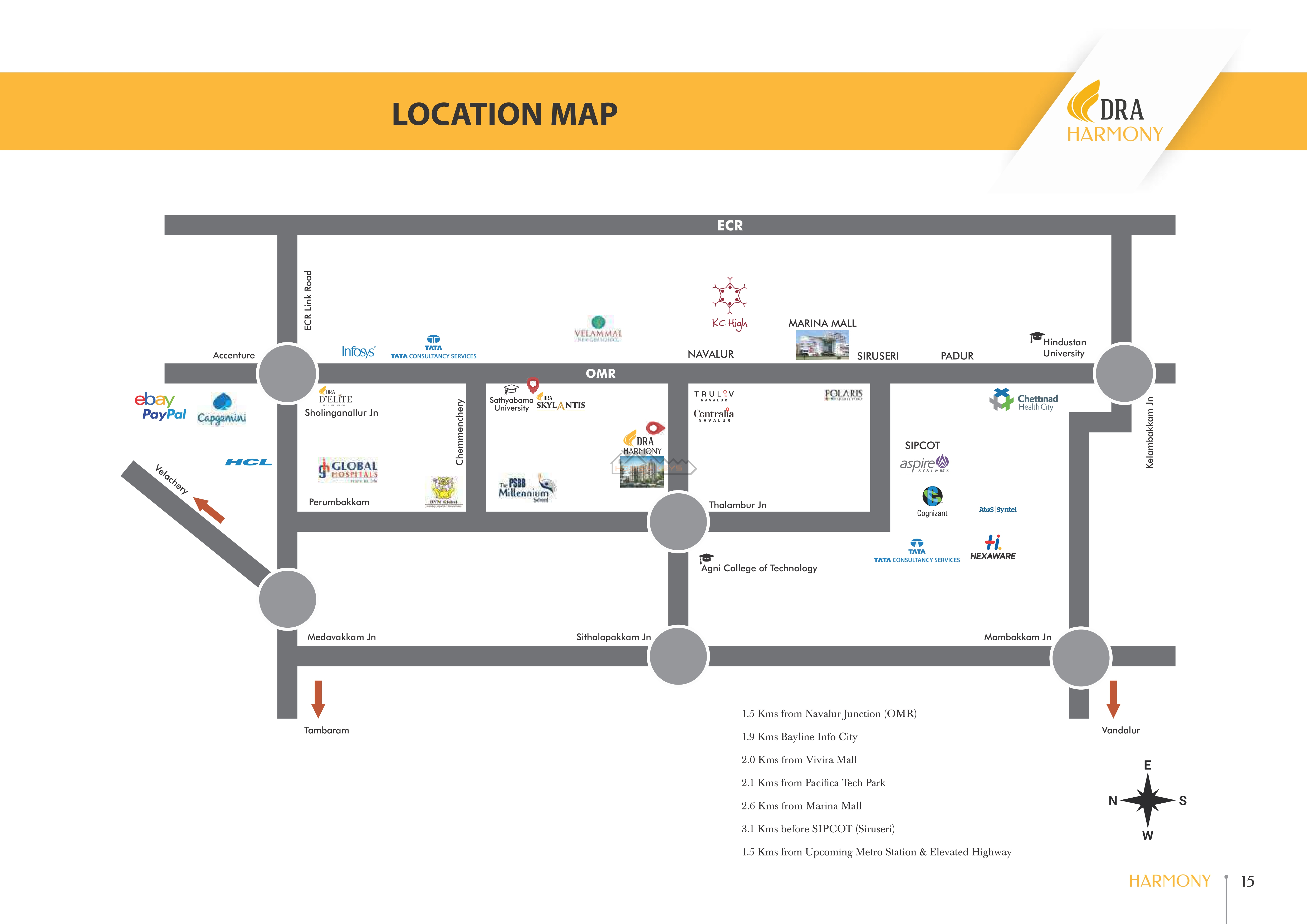 DRA Harmony Location Map
